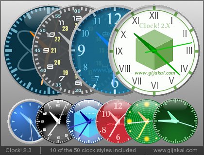 Clock! — бесплатная программа-будильник