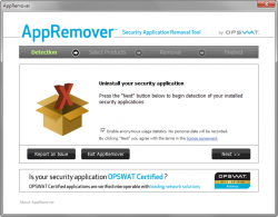 Внешний вид AppRemover