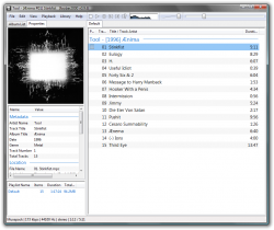 Главное окно foobar2000