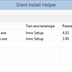 Silent Install Helper – автоматизирует установку программ