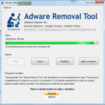 Главное окно Adware Removal Tool