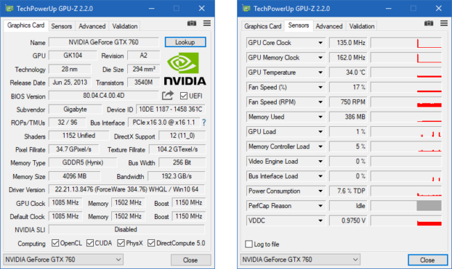 GPU-Z 2.2.0 скриншот