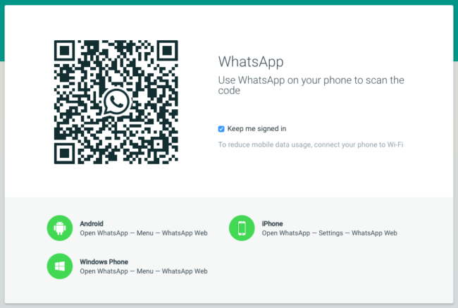 Что такое текущая сессия whatsapp web